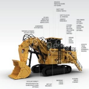 large mining shovel components